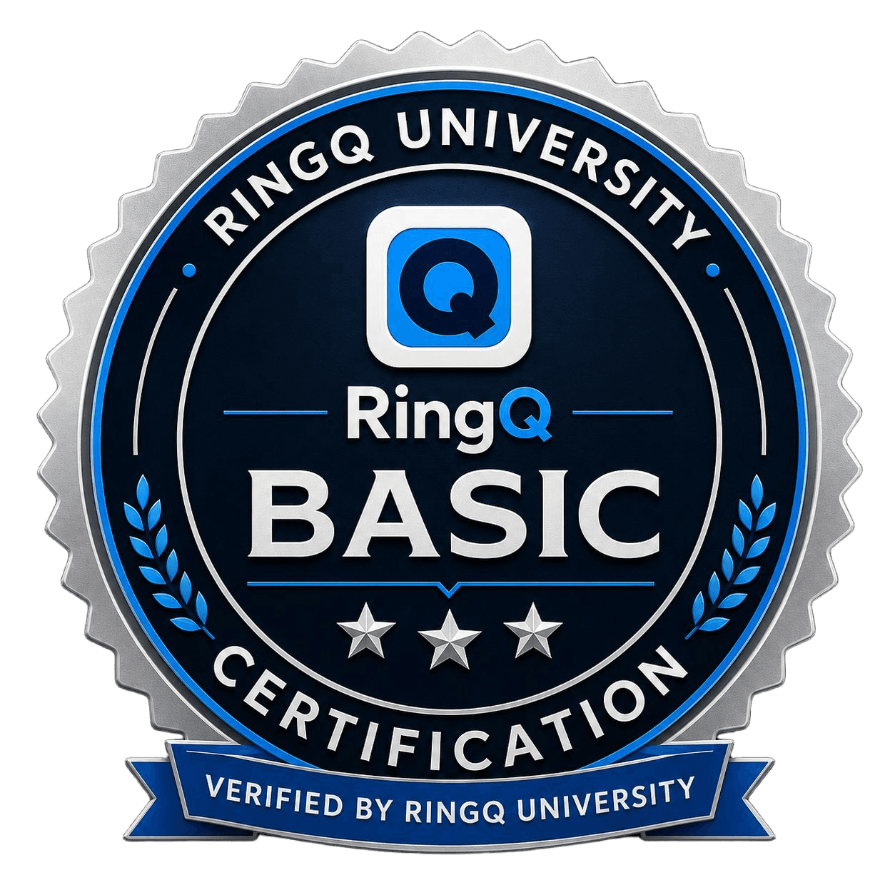 RingQ University Basic Certification badge