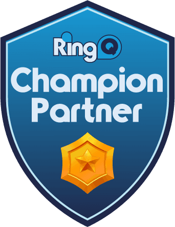 RingQ Champion Partner badge
