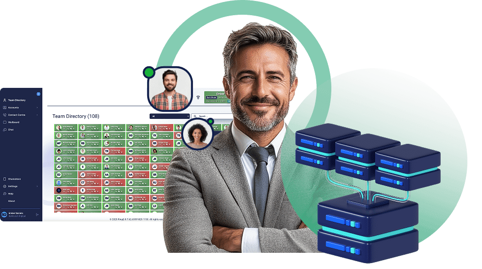 RingQ multiple SIP trunks selecting the least expensive route for each outbound call