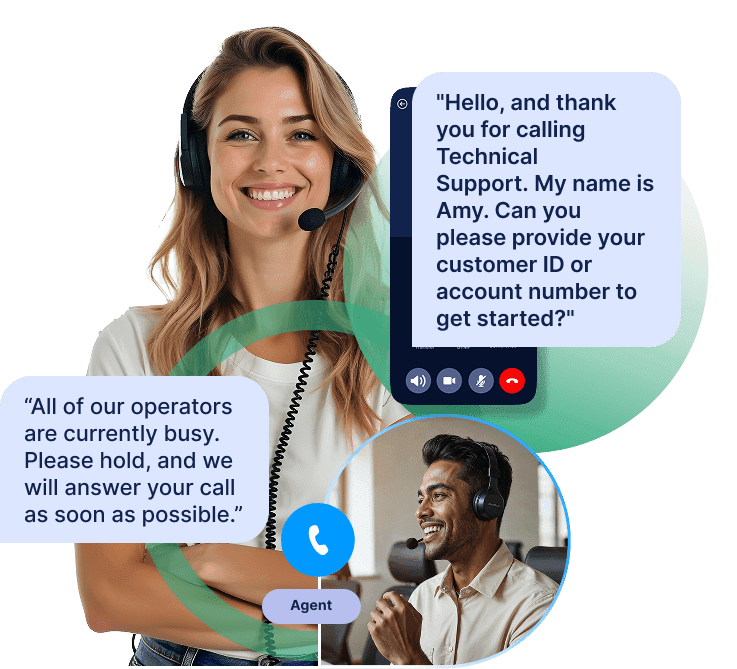 RingQ call and chat queue management for high-volume contact center operations
