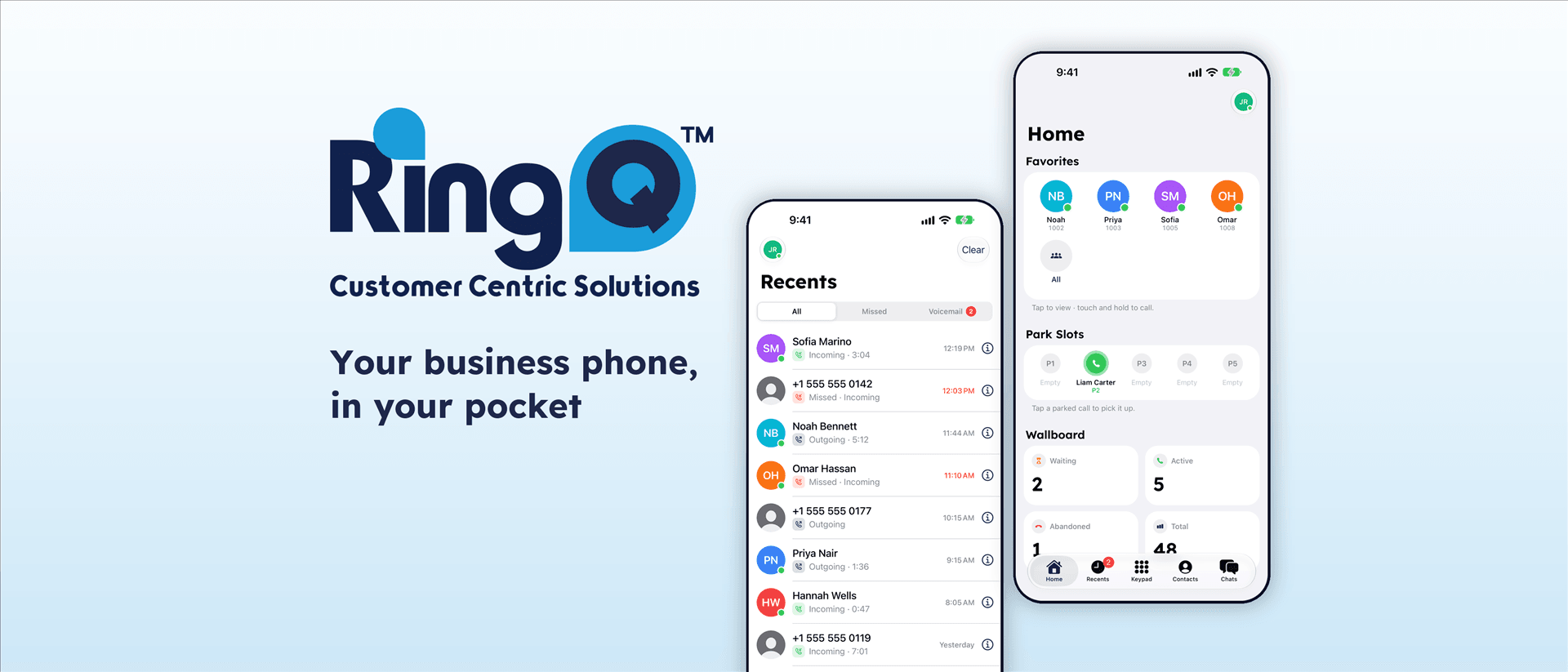 RingQ: your business phone, in your pocket