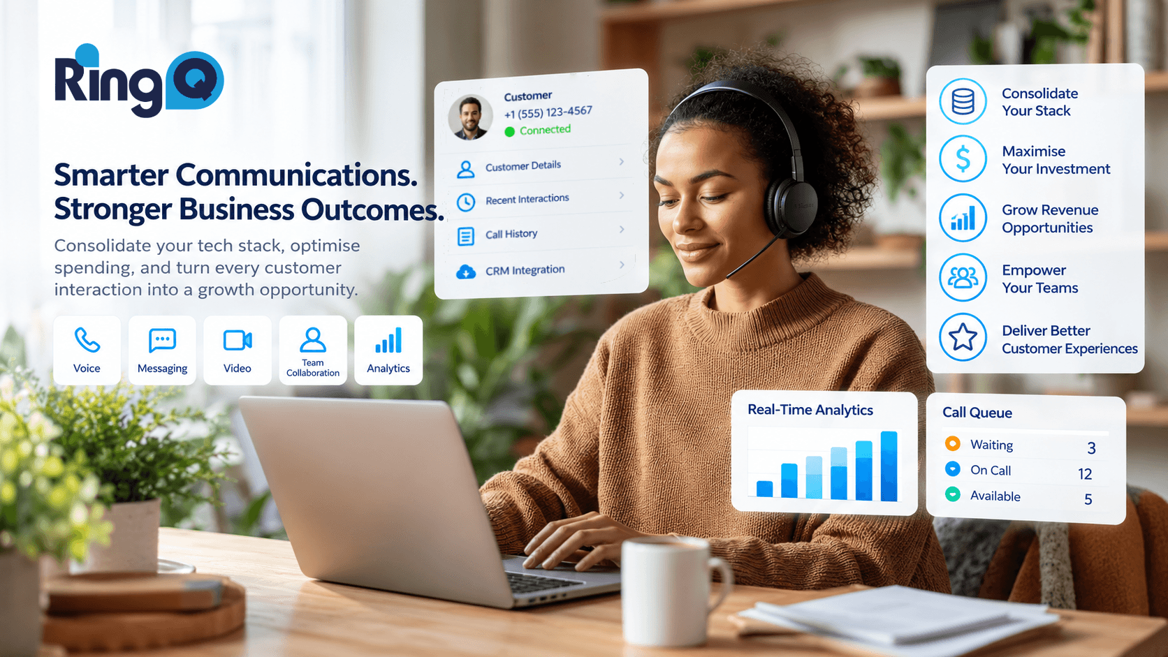 Beyond Cost Savings: How RingQ CCaaS Drives ROI and Business Growth
