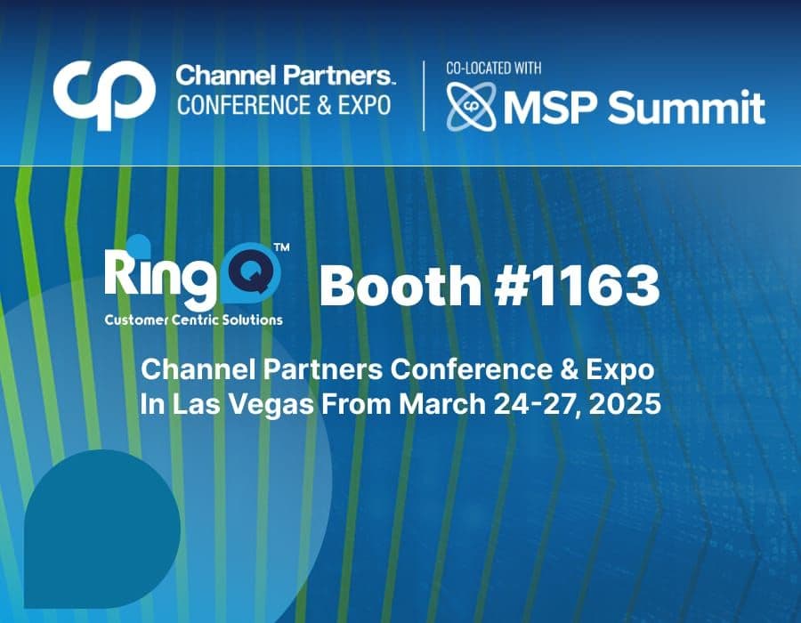 Meet the RingQ team at booth #1163 at the Channel Partners Conference & Expo 2025 in Las Vegas.