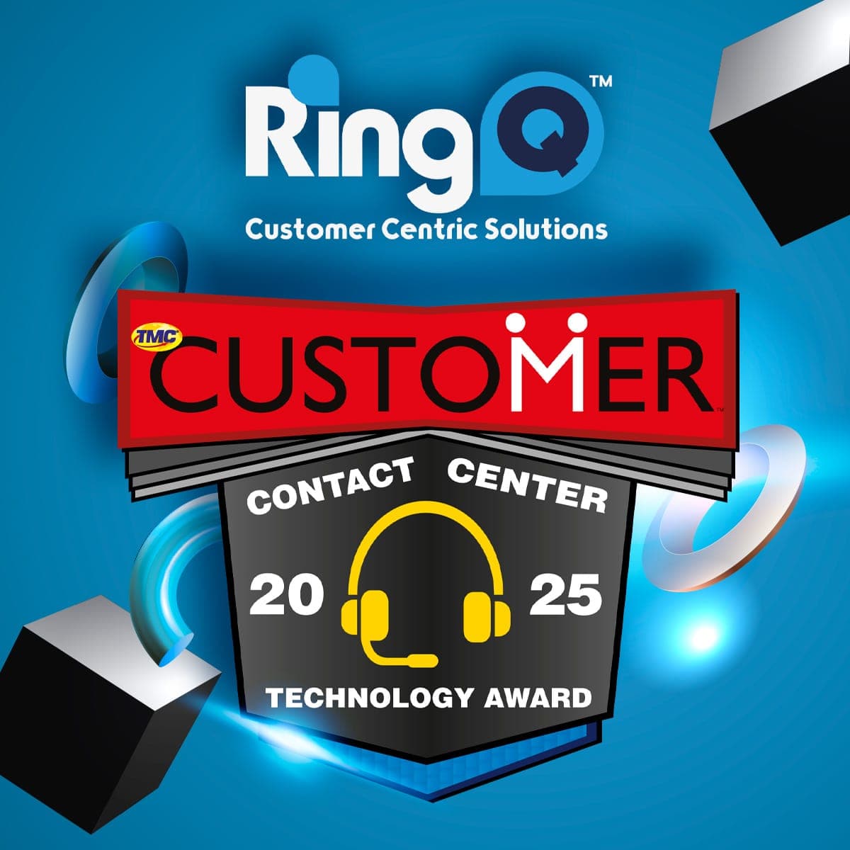 RingQ receives Contect Center Technology Award for 2025
