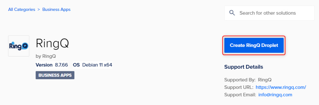 ringq Create RingQ Droplet