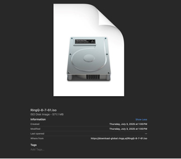 ringq Download the ISO File