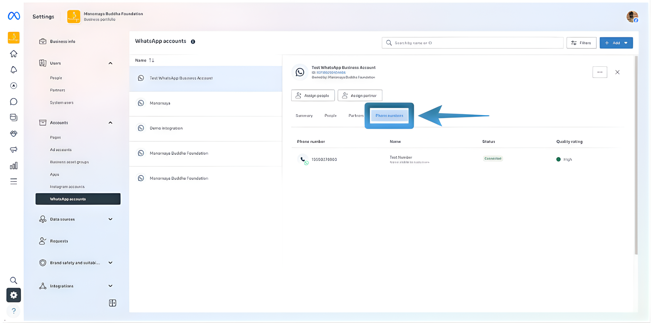WhatsApp and RingQ integration