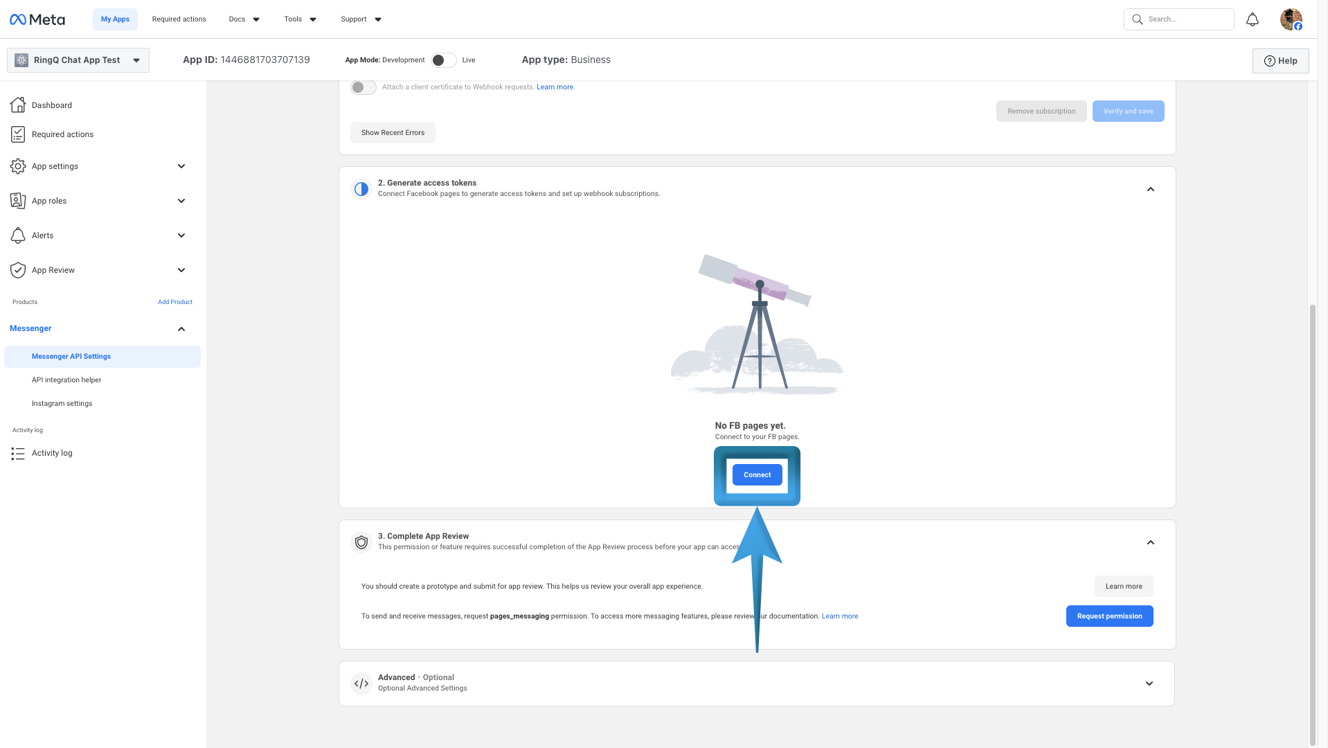 Generate access tokens