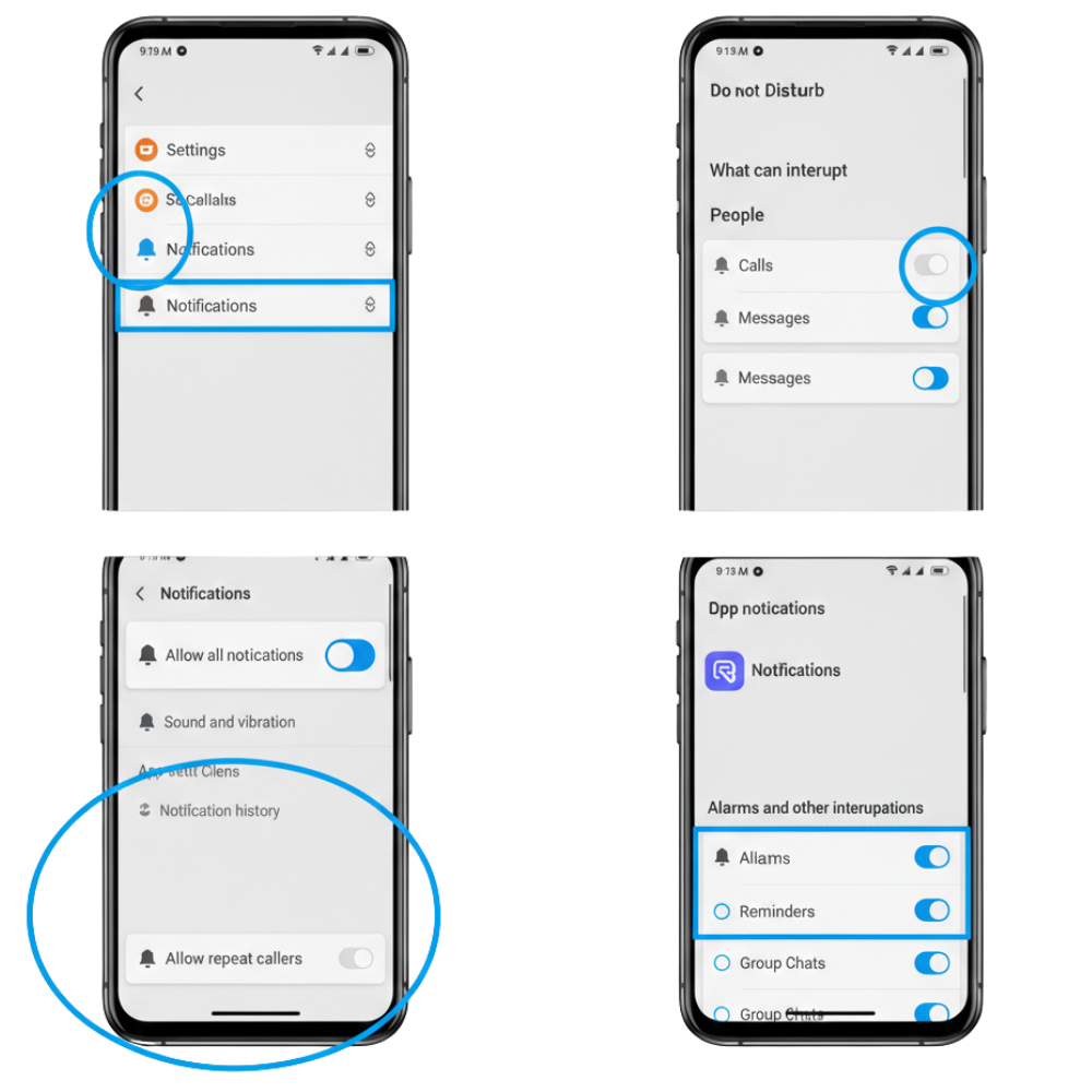 Android App Notification Center