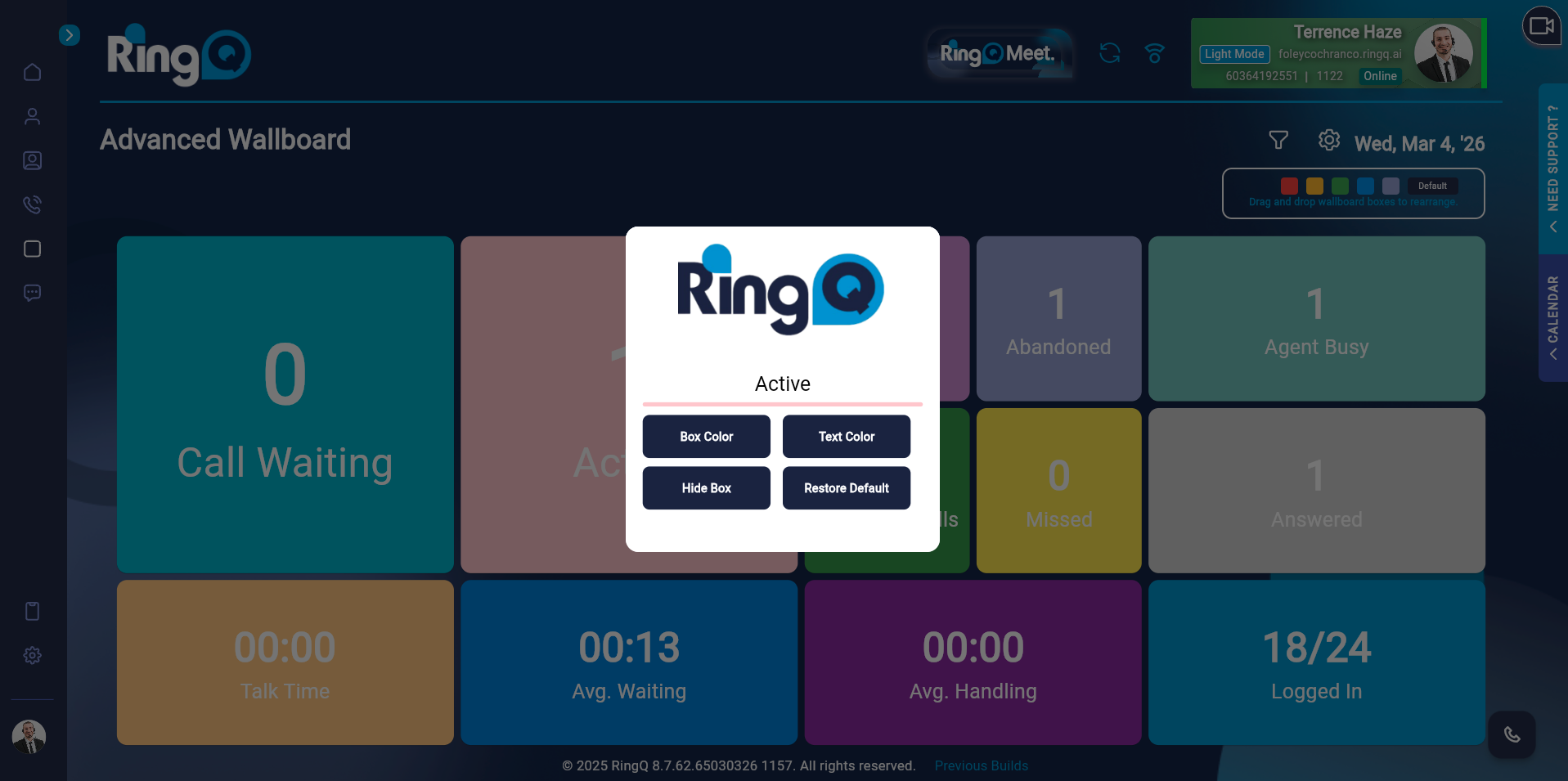 Customize your Wallboard