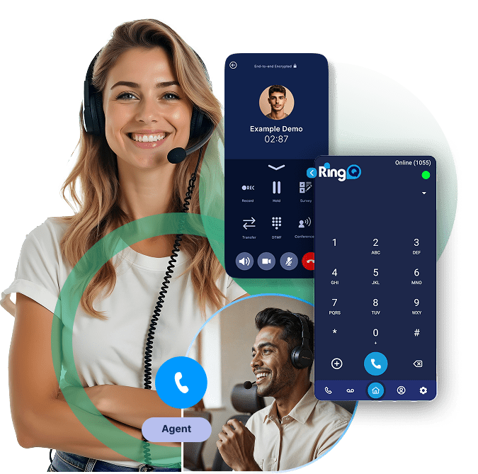 Maximize agent productivity with RingQ's predictive dialer