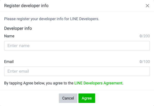 LINE developer-registration-en