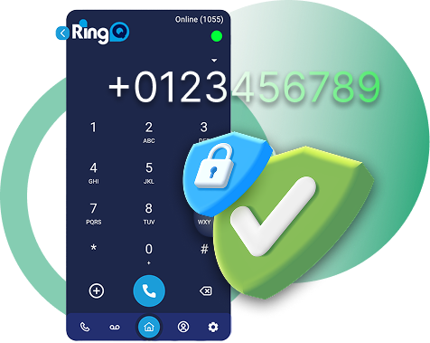 Boosted security with RingQ Cloud PBX