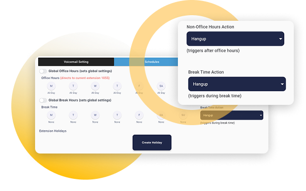 Configure your office hours with RingQ Cloud PBX
