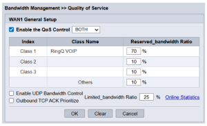 Bandwidth Management