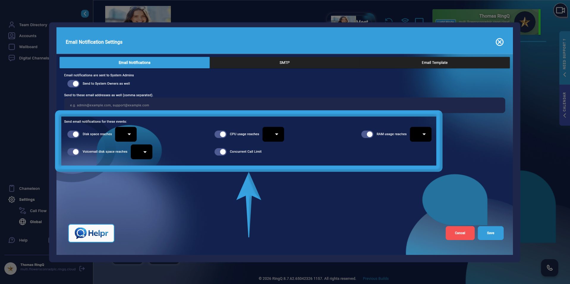 Configure Notification Triggers