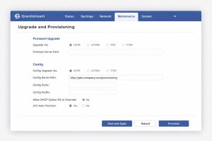 Upgrade and Provisioning