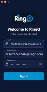 enter your login details